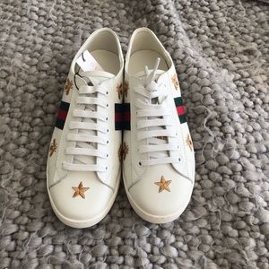 gucci ace collapsible heel